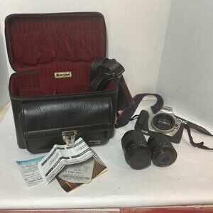 Canon Camera EOS with Lens Accessories And Case